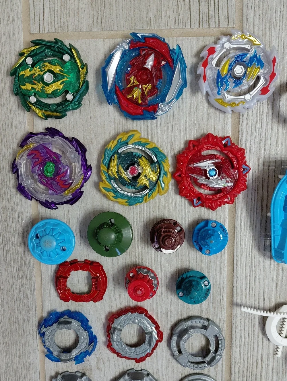 Beyblade Burst Surge Battle Tops, Pieces, Layers, Discs, Launchers